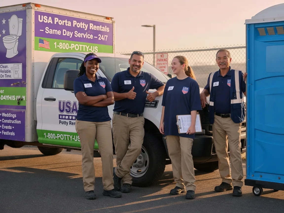 Porta Potty Rental company in Rock Island, TX